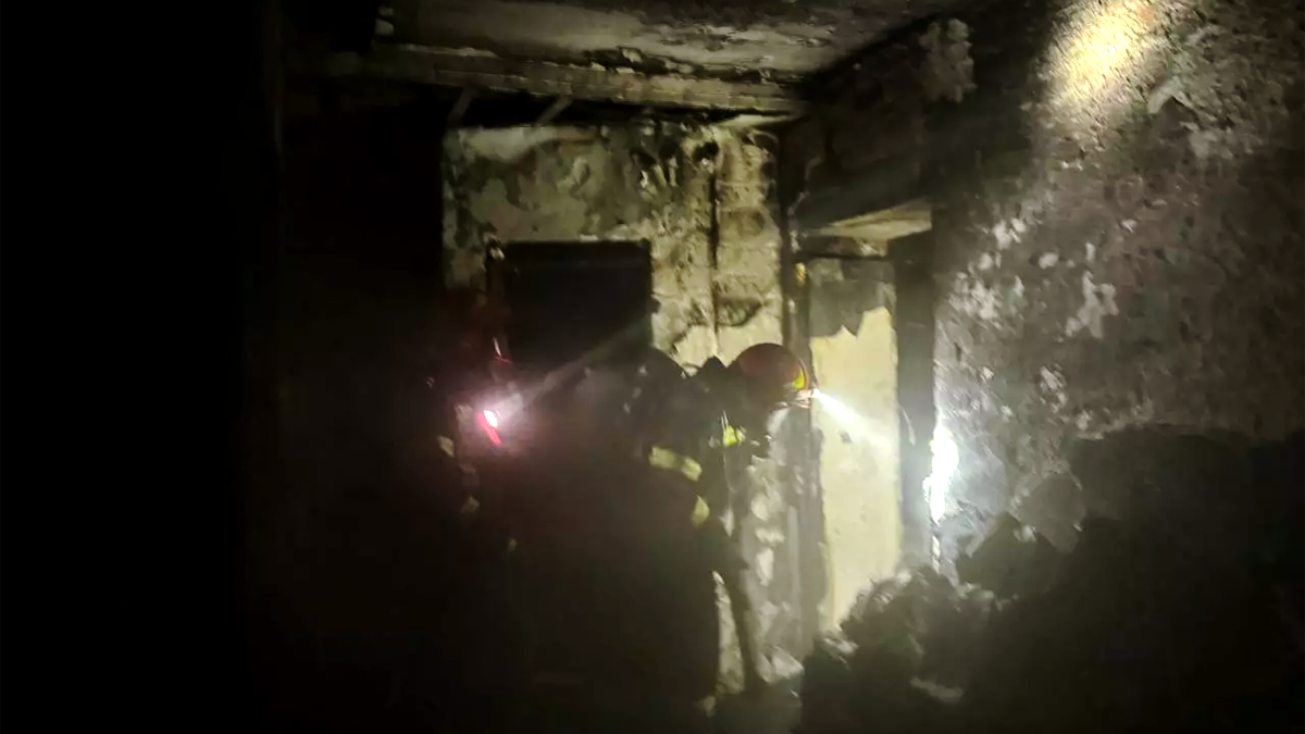 Пожежа у Івано-Франківську