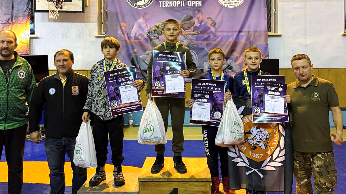 Вихованці Коломийської ДЮСШ здобули нагороди на турнірі з вільної боротьби 4