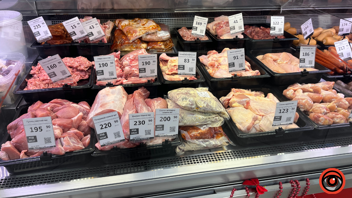 Скільки в Коломиї коштує свинина напередодні Нового року? 3