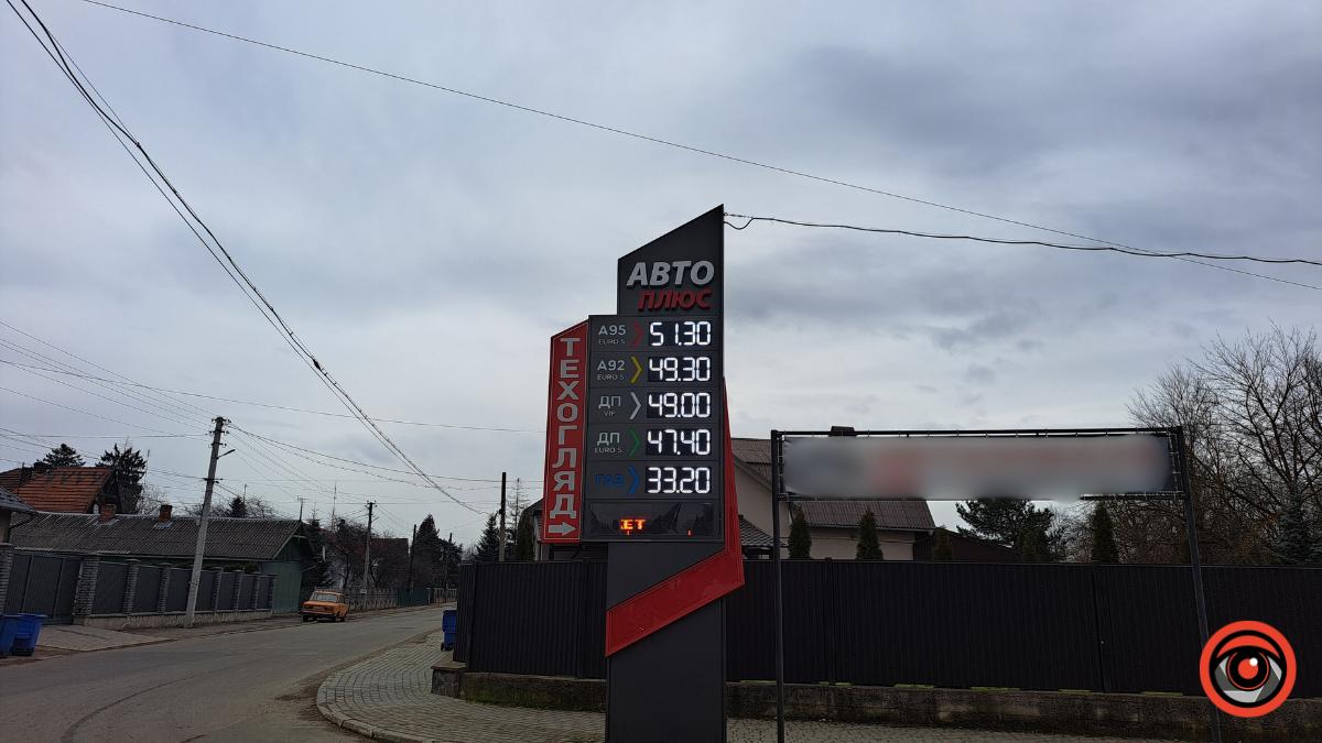 Скільки коштує пальне на АЗС Коломиї 20 грудня 2