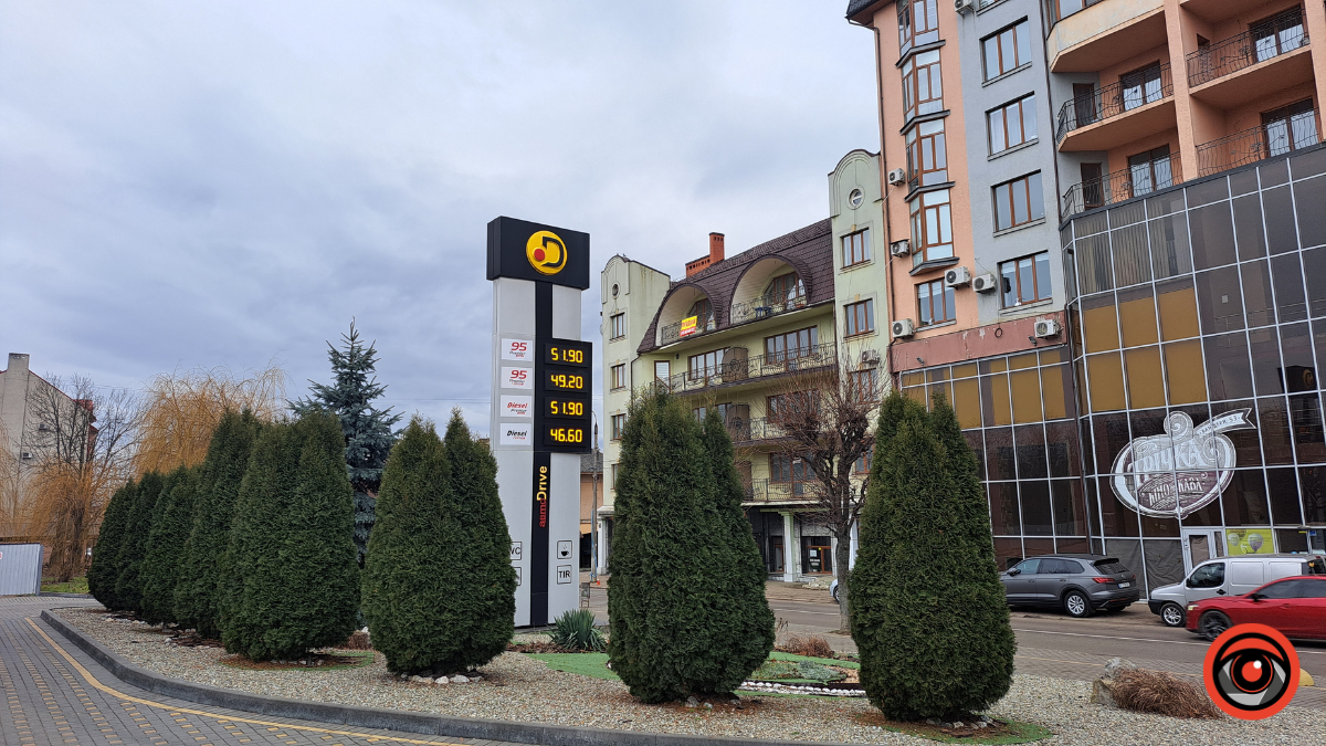Скільки коштує пальне на АЗС Коломиї 20 грудня 3