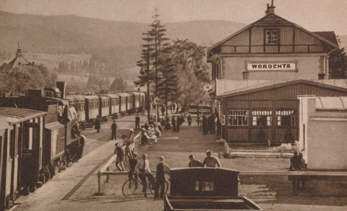 Залізнична станція у Ворохті