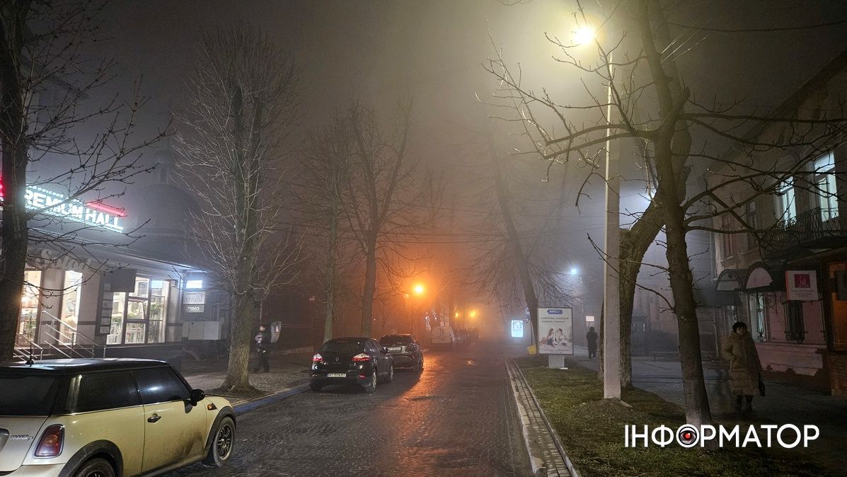 Коломия в полоні туману: фоторепортаж січня 2025 року 14