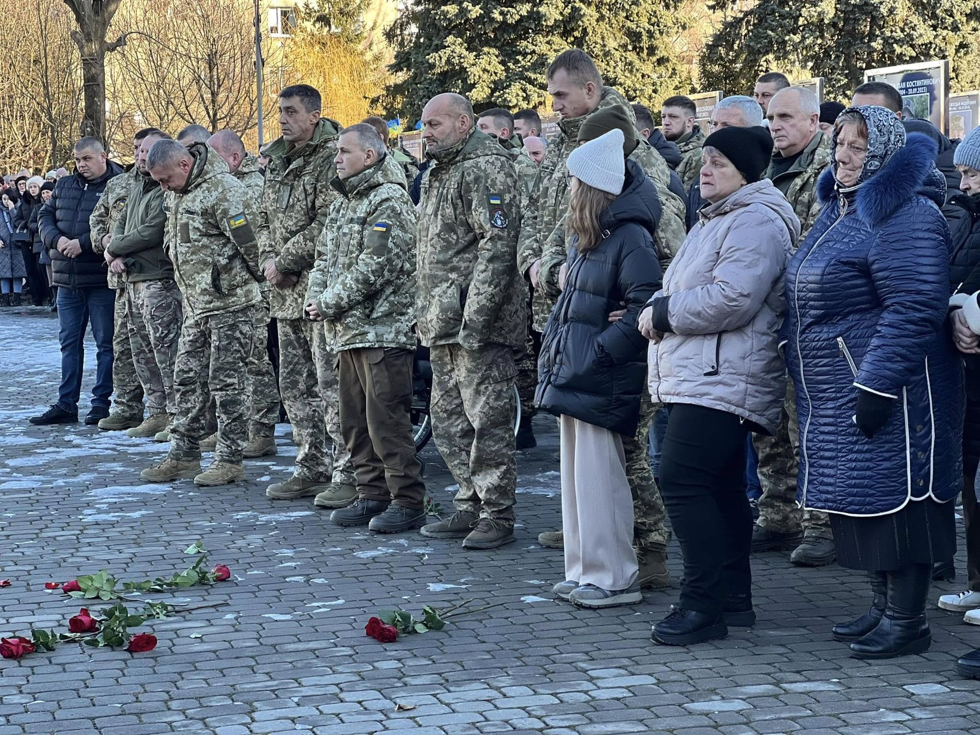 В Отинійській громаді зустріли тіло загиблого Героя Володимира Крицького 4