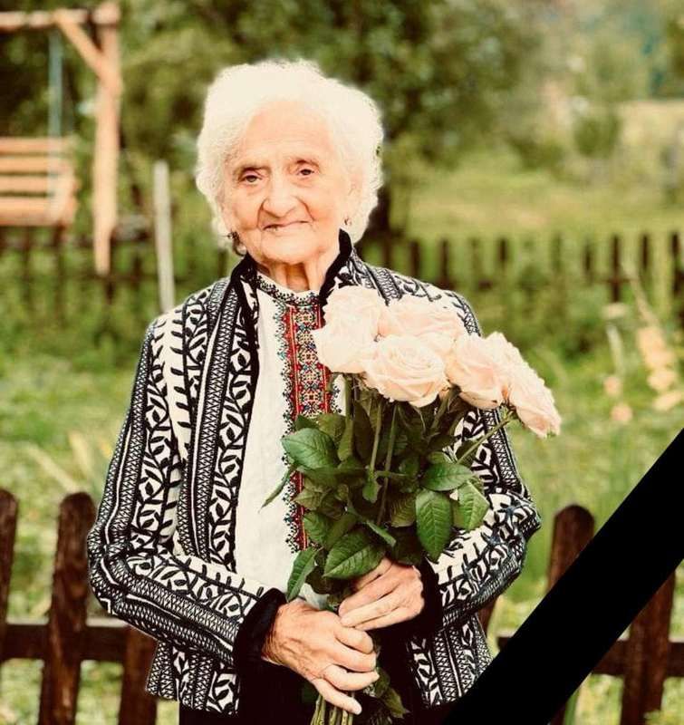 На Косівщині відійшла у засвіти 100-річна зв'язкова УПА Ангелина Паламар 1
