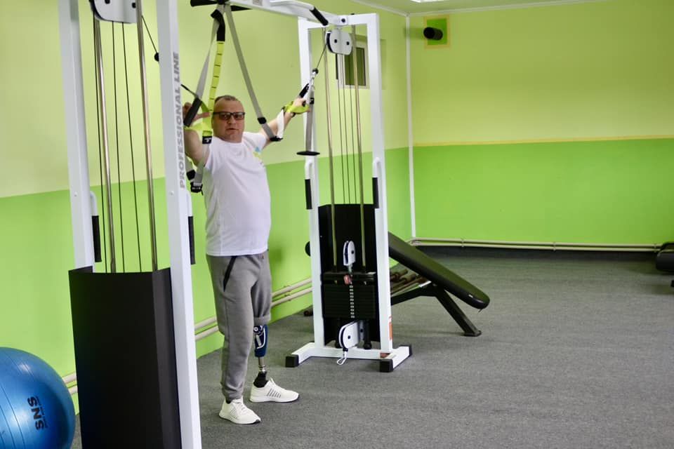 У Коломиї для ветеранів та людей з інвалідністю адаптували спортзал 1