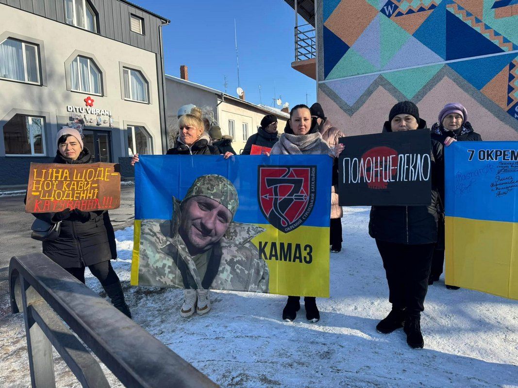 У Косові вперше провели акцію “Не мовчи! Полон вбиває!” 4