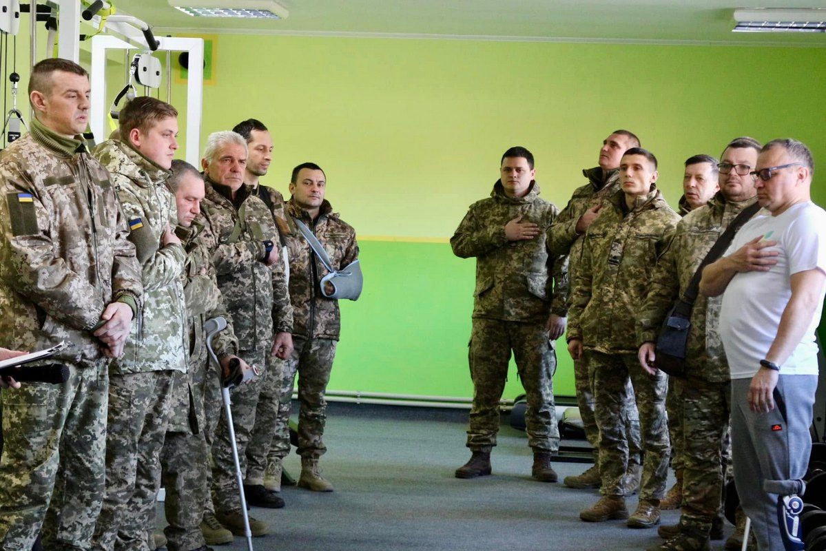 У Коломиї для ветеранів та людей з інвалідністю адаптували спортзал 4