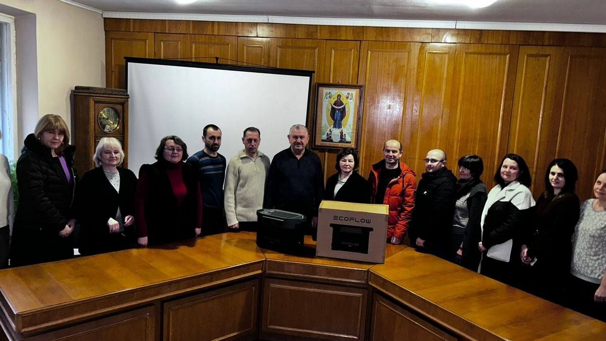 Зарядні станції передали тероборонівцям з Косова 1