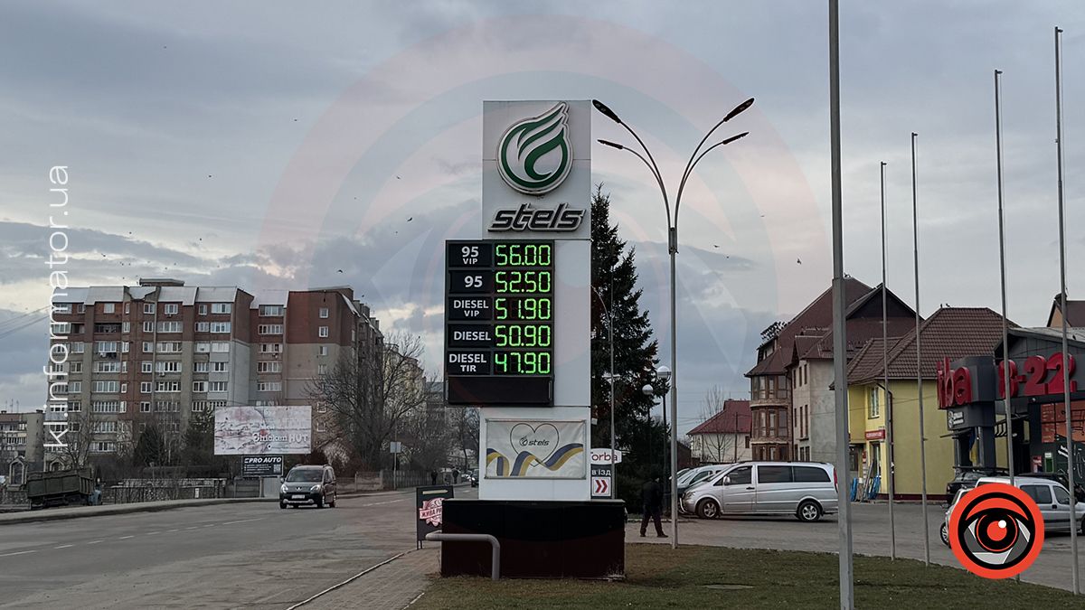 Скільки коштує пальне на АЗС у Коломиї 31 січня 2
