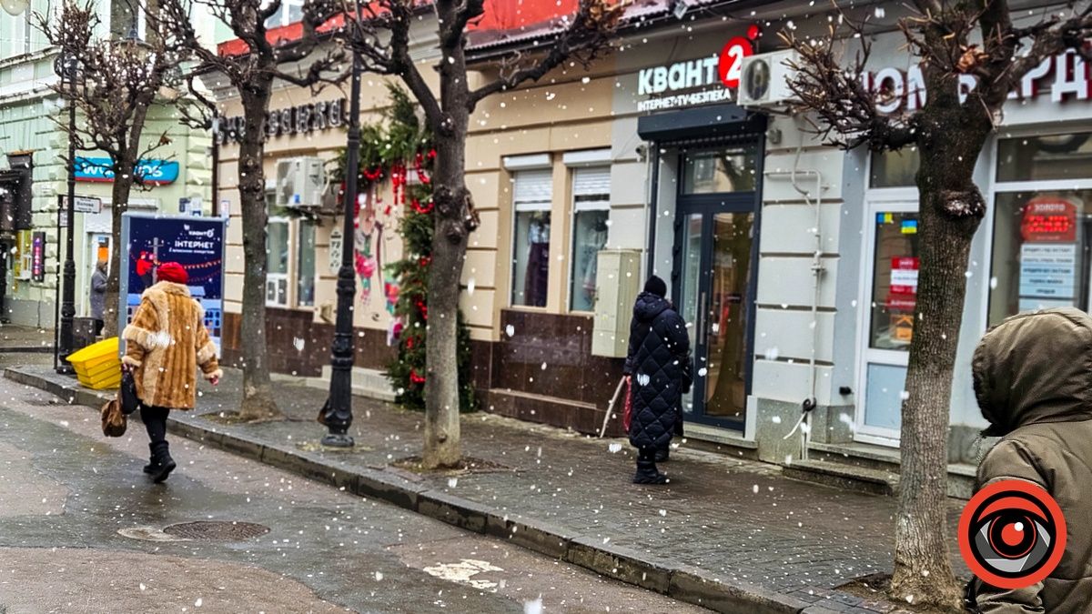 Коломия під сніжними пелюстками: фоторепортаж з вулиць міста 21