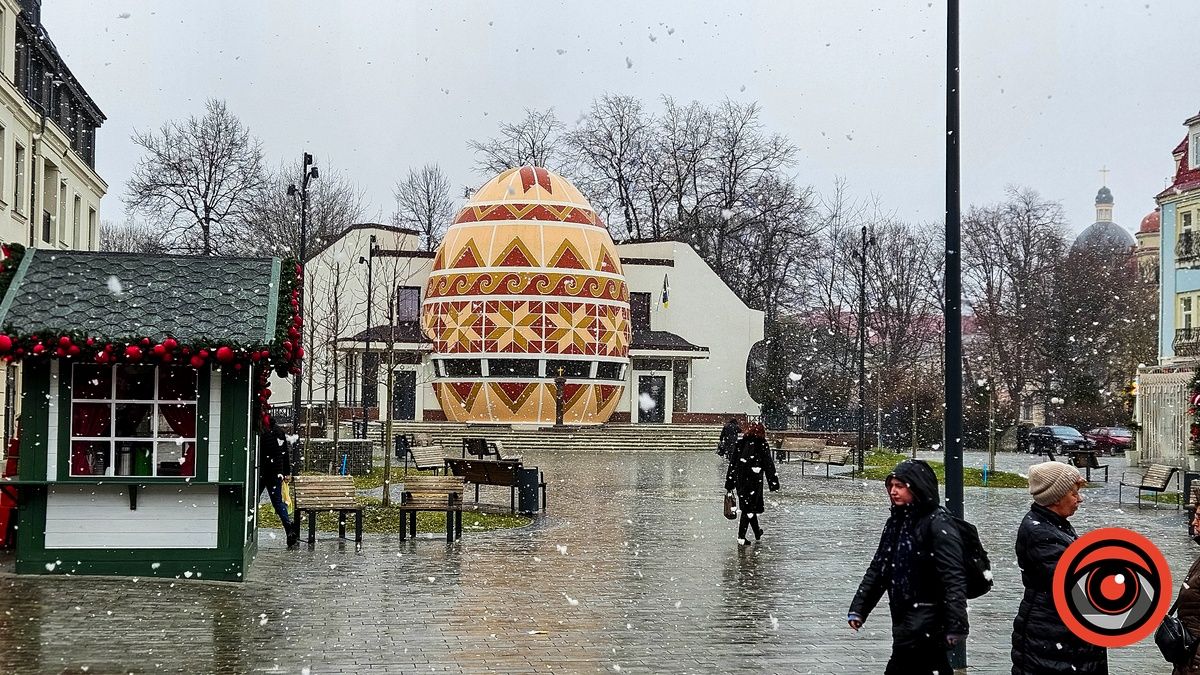 Коломия під сніжними пелюстками: фоторепортаж з вулиць міста 2