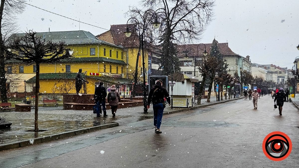 Коломия під сніжними пелюстками: фоторепортаж з вулиць міста 14