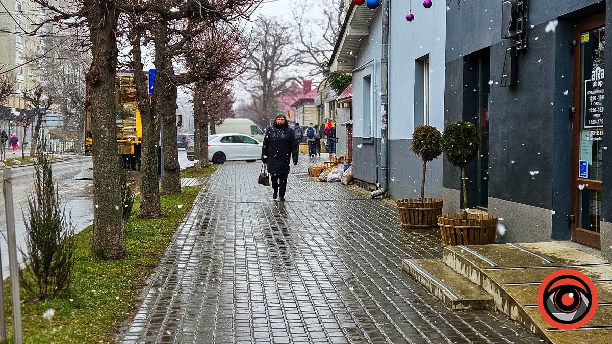 Коломия під сніжними пелюстками: фоторепортаж з вулиць міста 20