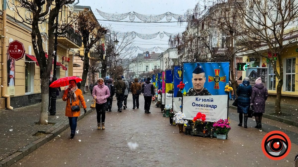 Коломия під сніжними пелюстками: фоторепортаж з вулиць міста 6