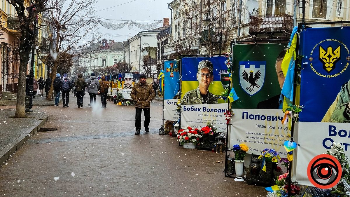 Коломия під сніжними пелюстками: фоторепортаж з вулиць міста 7