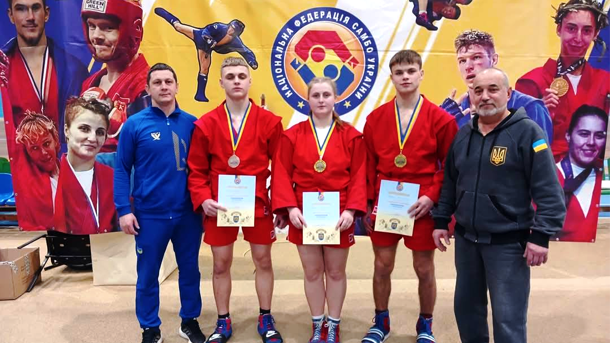 Спортсмени з Надвірної здобули нагороди на Чемпіонат України з боротьби самбо 1