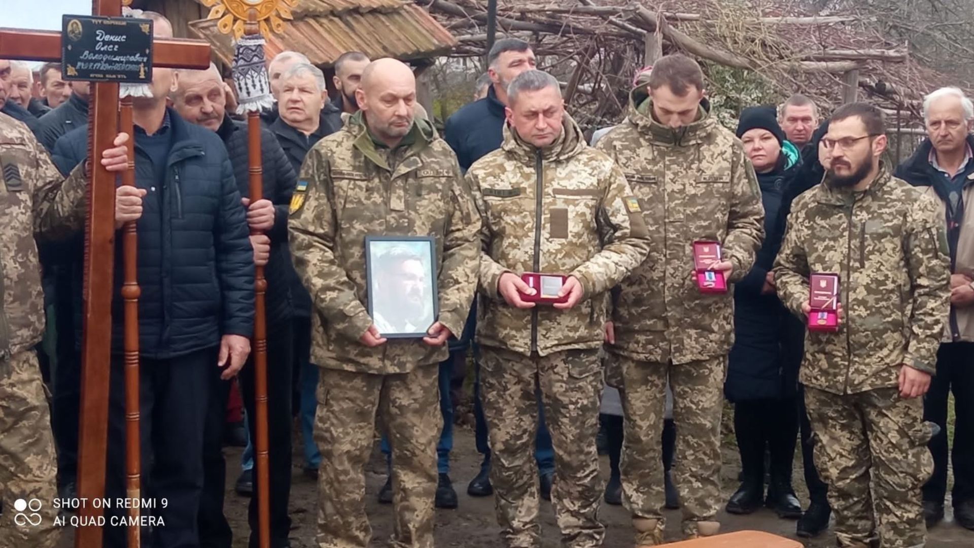 У Великій Кам'янці в останню путь провели Героя Олега Дениса