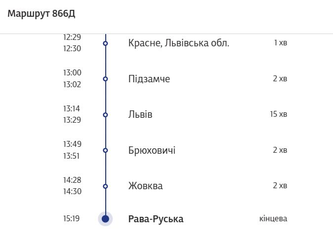 Укрзалізниця продовжила до Коломиї потяг Рава-Руська - Чернівці 3