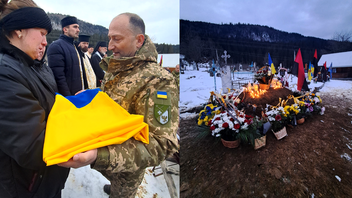 Зеленська громада попрощалася з воїном Романом Мартищуком 3