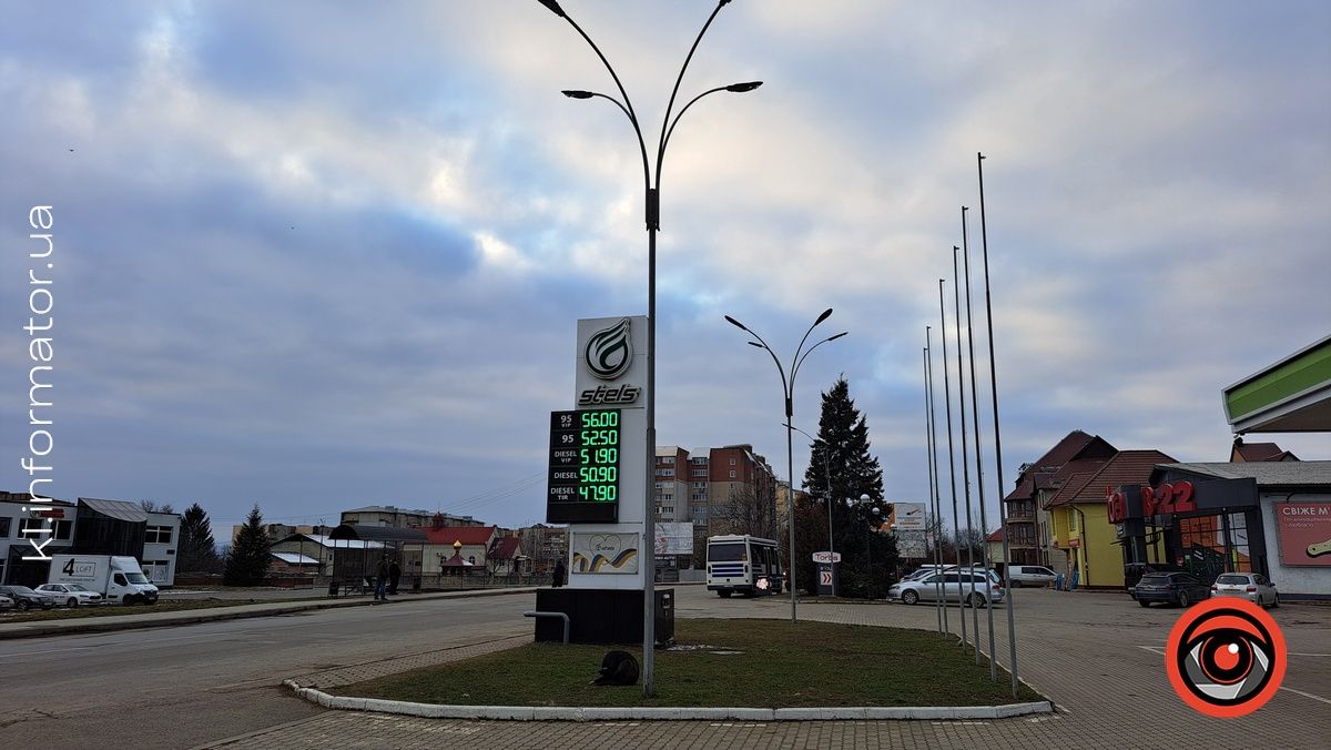 Скільки коштує пальне на АЗС у Коломиї на початку лютого 2