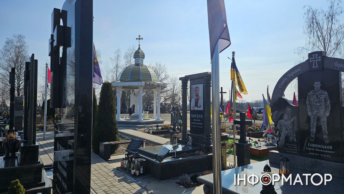 Цей дзвін по тобі... Пам'ятний молебень відбувся на Алеї слави міського кладовища Коломиї 17