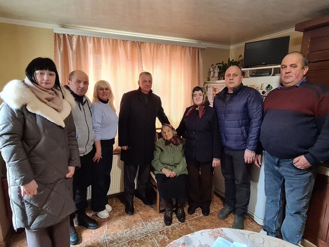 Марія Кіцул зі Снятинщини святкує 100-літній ювілей 2