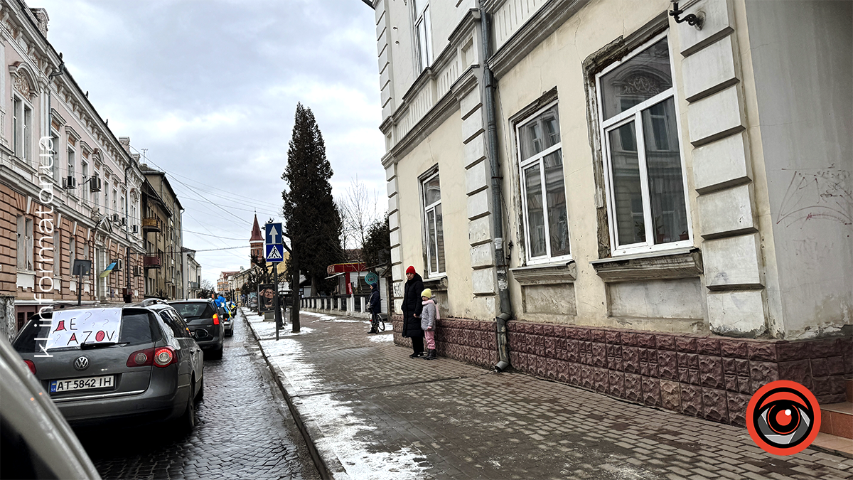 У Коломиї відбувся автопробіг на підтримку військовополонених 20