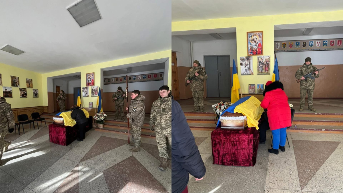 «На щиті» у Делятин повернувся воїн Леонід Козловський 3