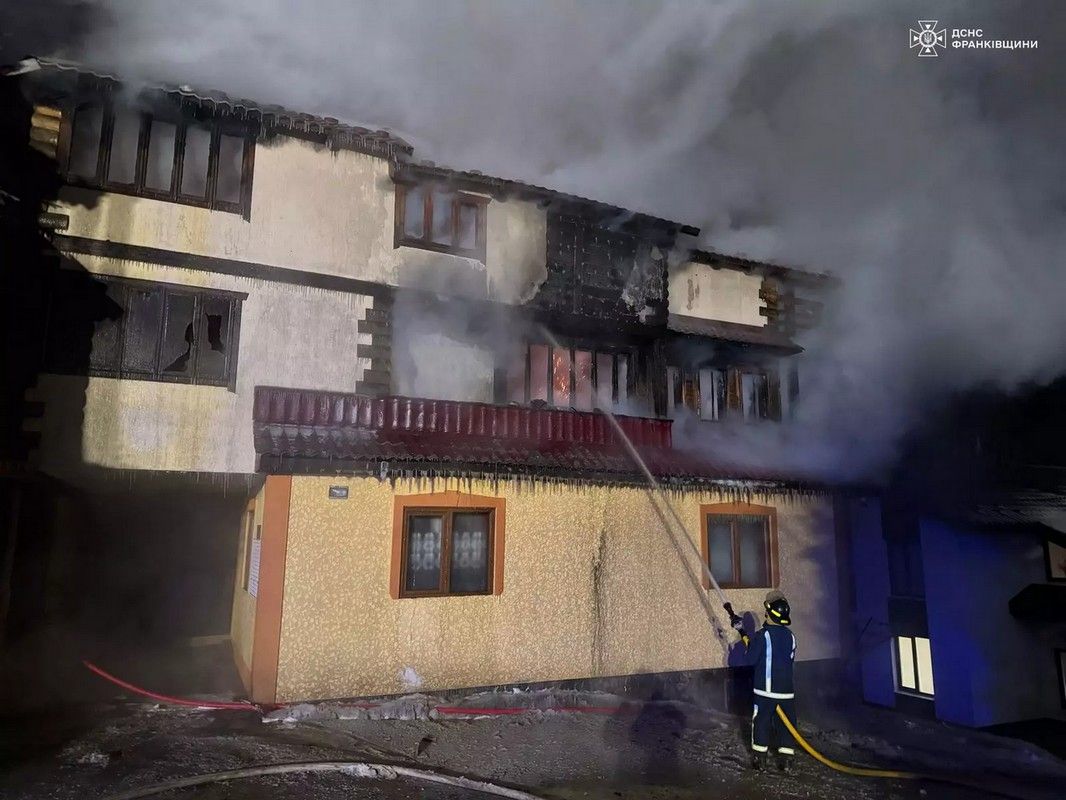 Пожежа у Ворохті