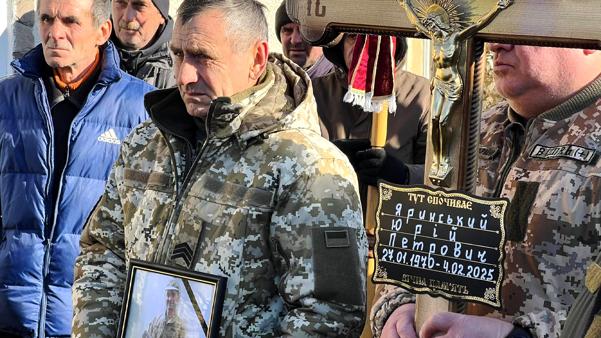 На Городенківщині попрощалися з воїном Юрієм Яринським