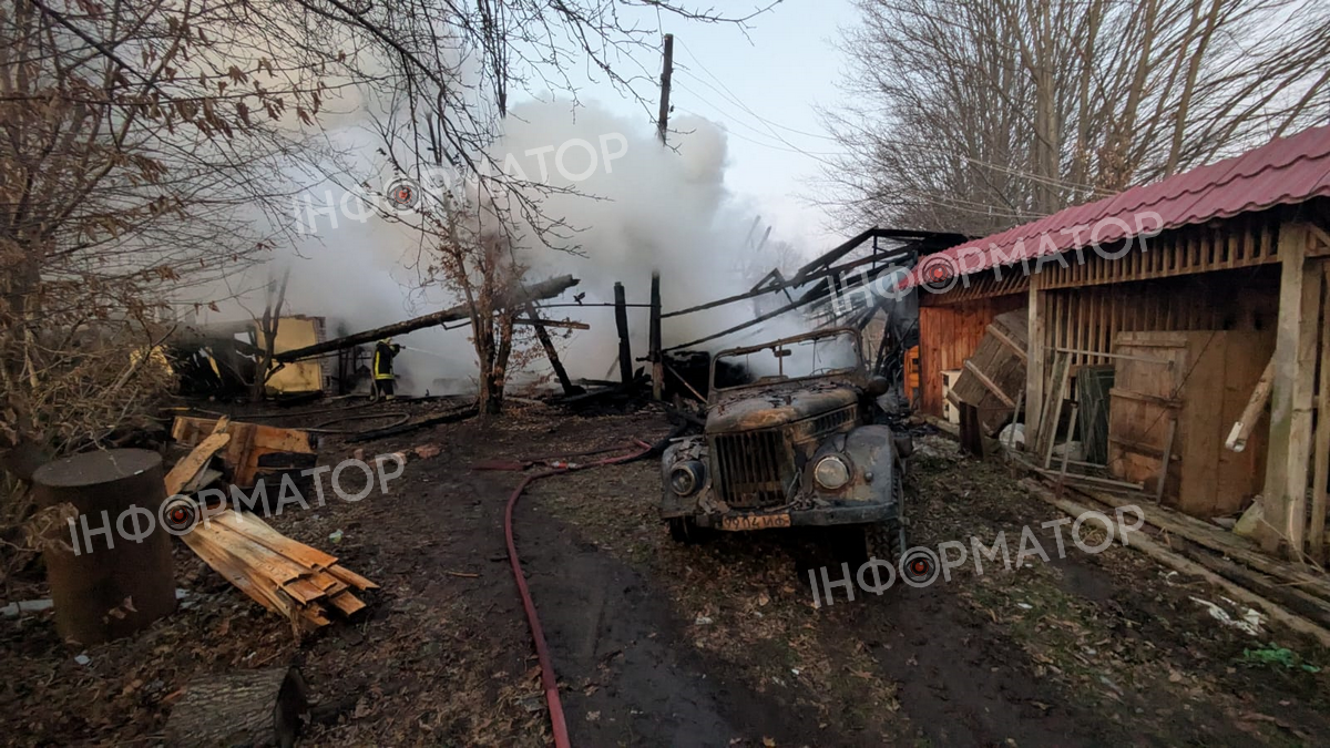 Пожежа в Печеніжині