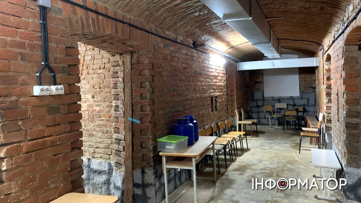 Як виглядає укриття в Косівському ліцею 12