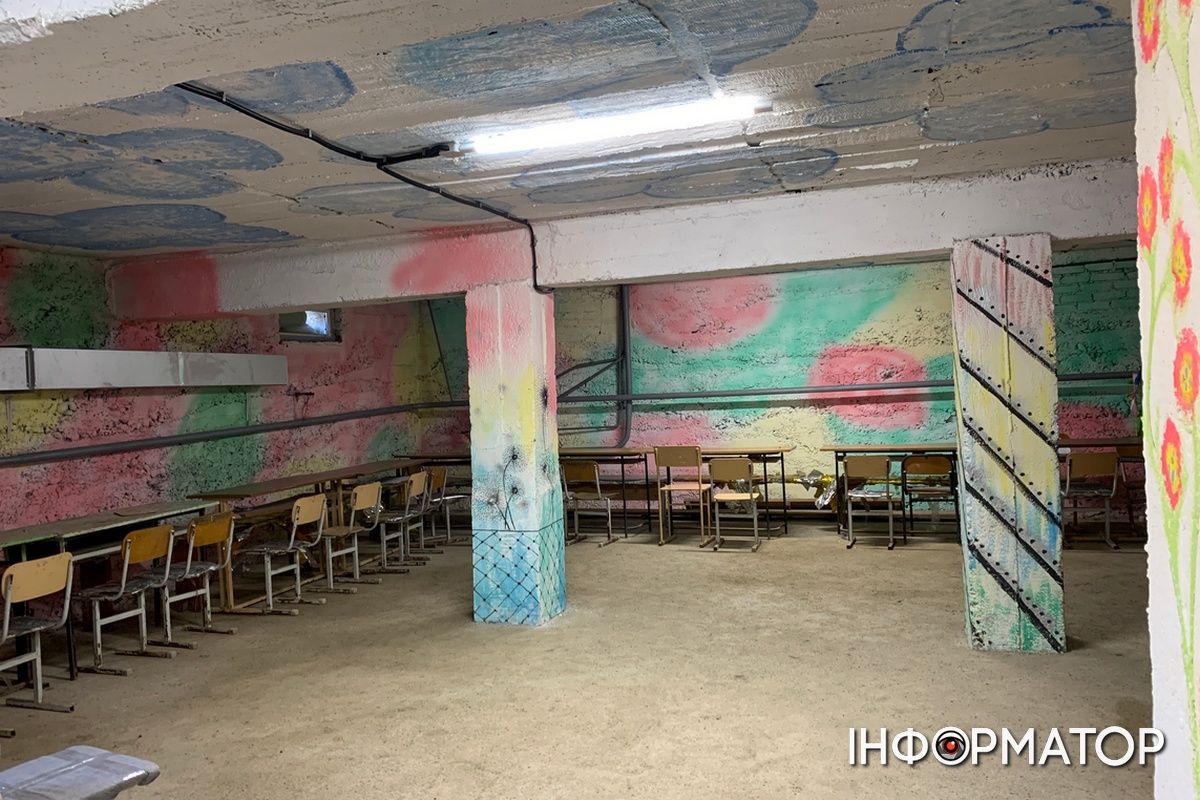 Як виглядає укриття в Косівському ліцею 6