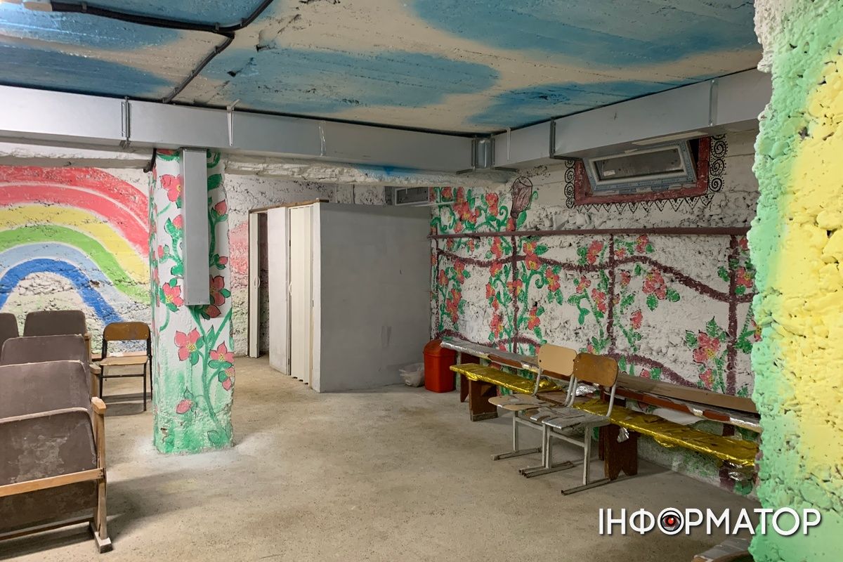 Як виглядає укриття в Косівському ліцею 2