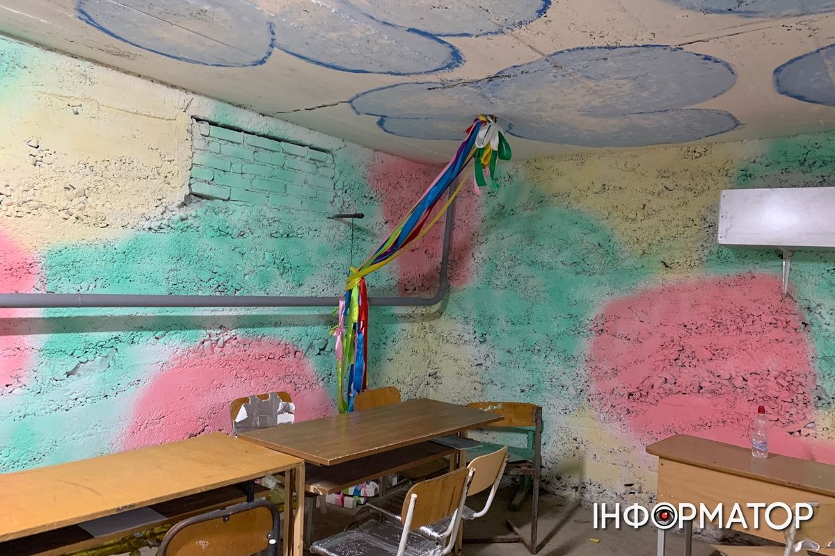 Як виглядає укриття в Косівському ліцею 10