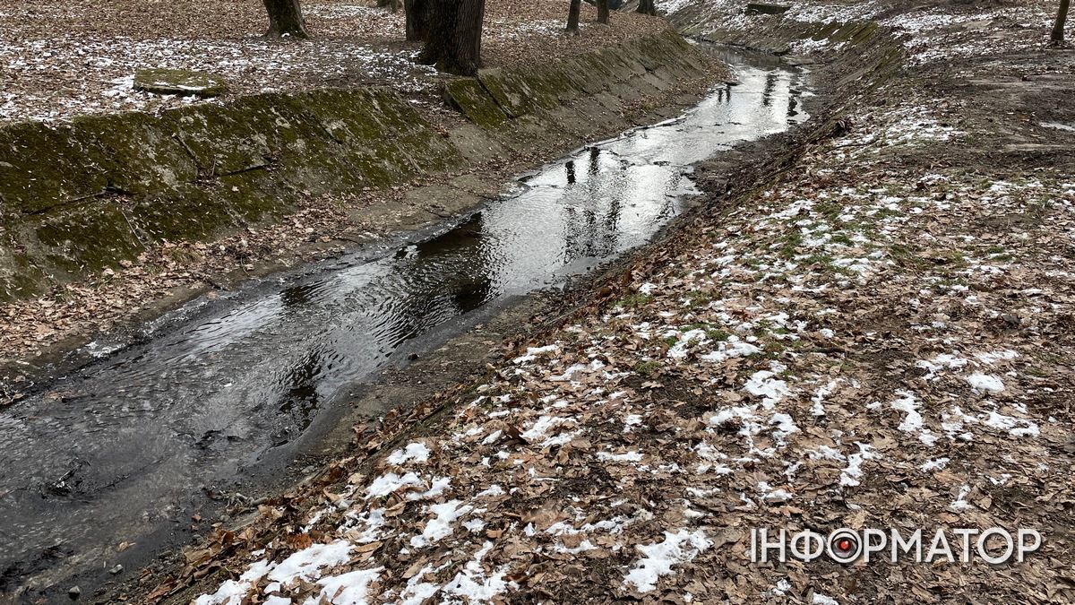 З дна ріки у міському парку Коломиї вивезли кілька причепів багна | ВІДЕО 7