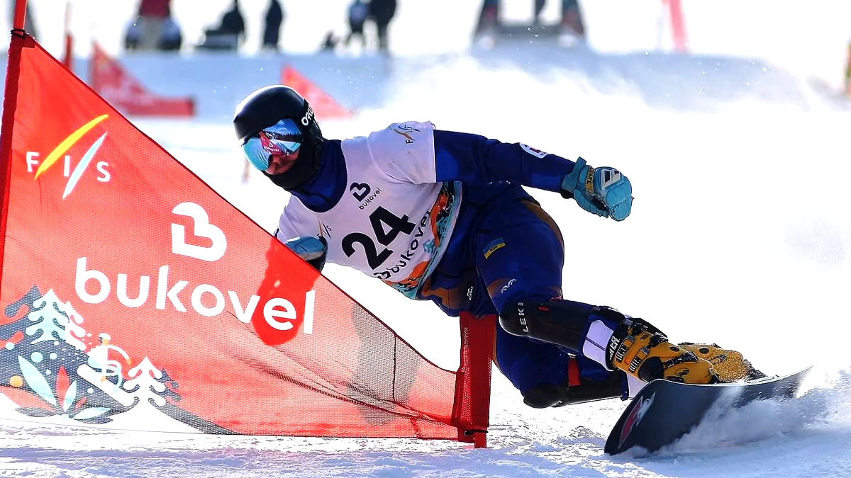 Михайло Харук з Верховинщини став чемпіоном України зі сноубордингу у паралельному гігантському слаломі 1