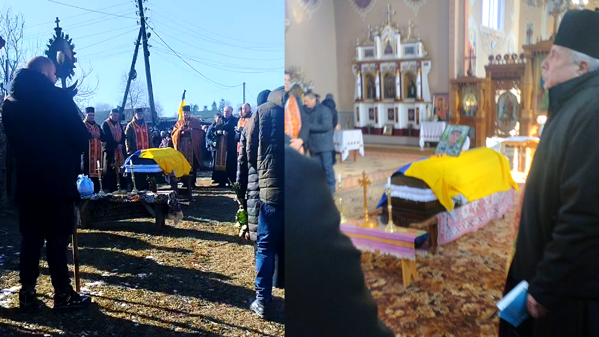 У Пилипах на вічний спочинок провели воїна Юрія Янишенка 2