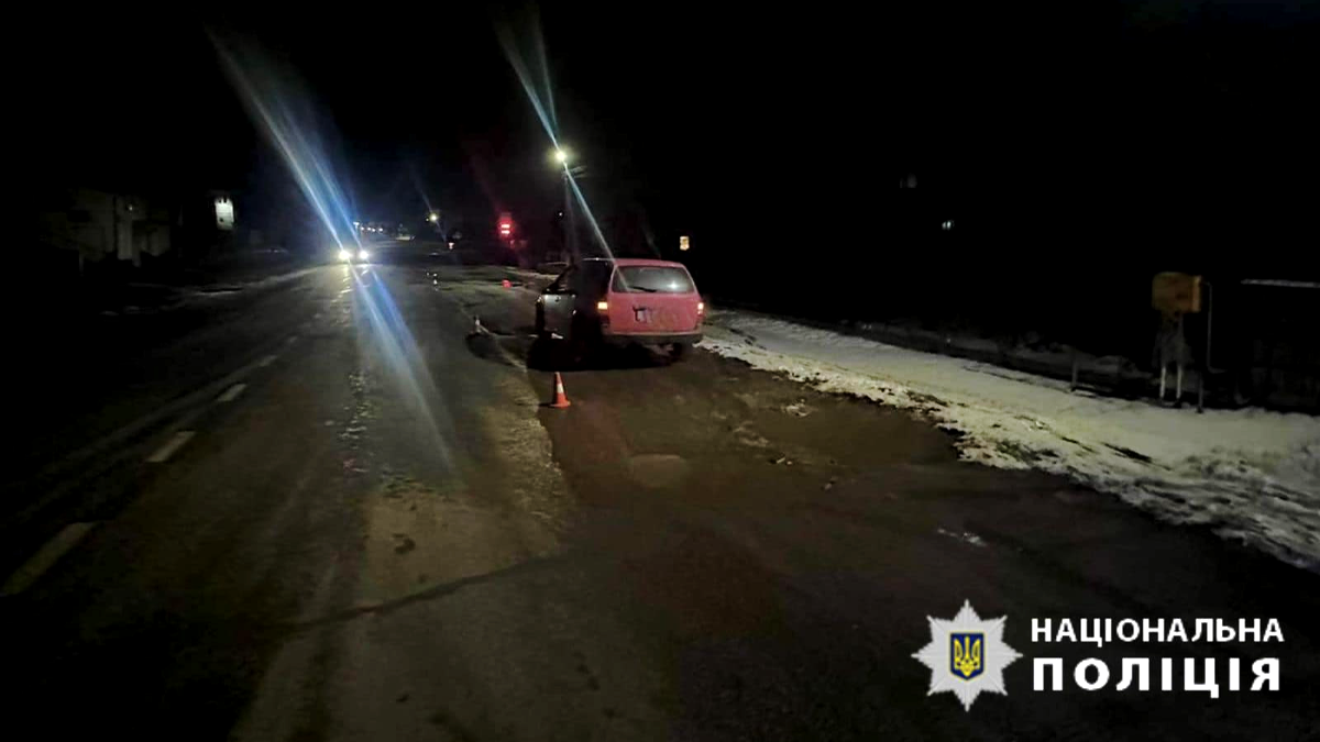 У Нижньому Вербіжі під колесами легковика опинився пішоход
