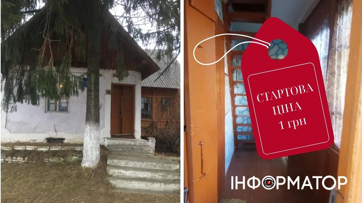 Будинок за 1 гривню: новий аукціон на Прикарпатті закінчився неочікуваними результатами