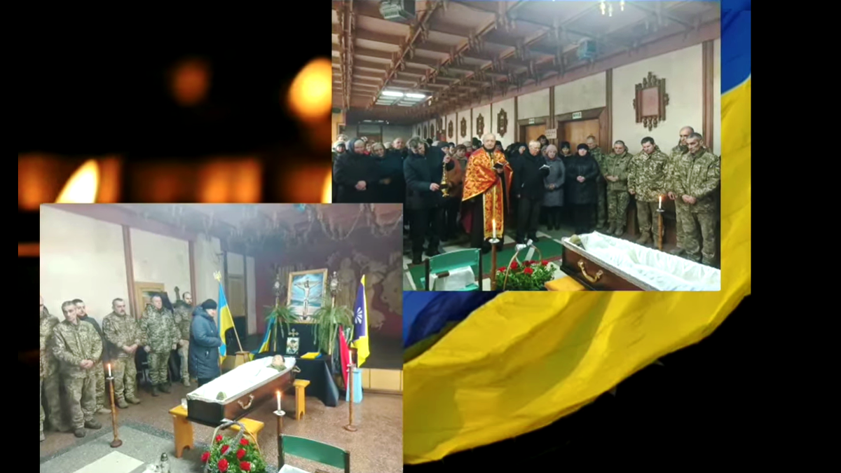 У Турці в останню путь провели воїна Мирослава Марущака 2