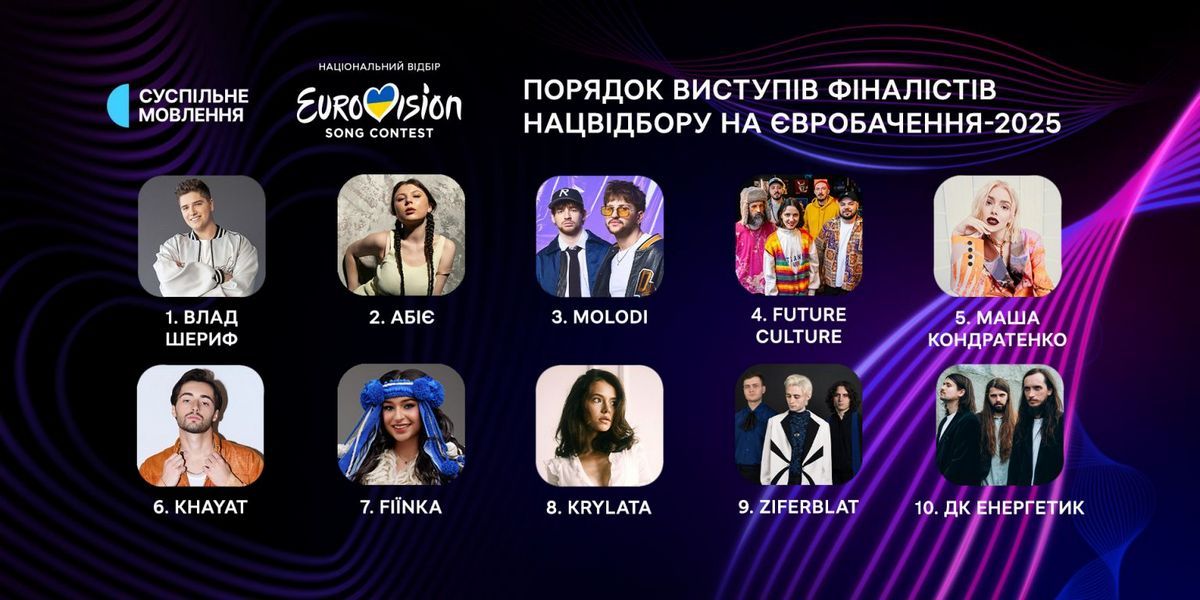 Нацвідбір Євробачення-2025: коли і де дивитися та як голосувати 1
