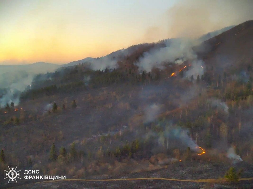 Масштаби жахають: кількість пожеж за добу на Прикарпатті перевалила за сотню 1