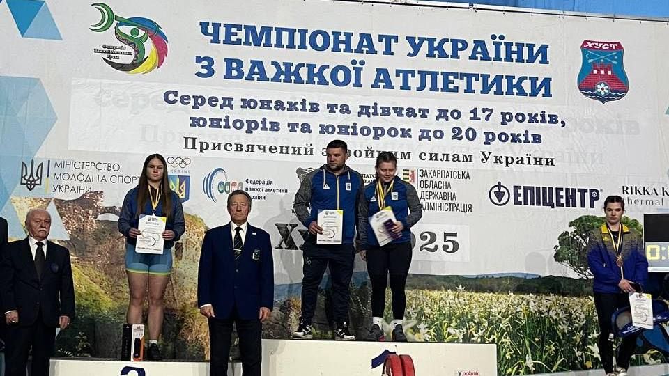Важкоатлети з Коломиї здобули високі нагороди на чемпіонаті України 3