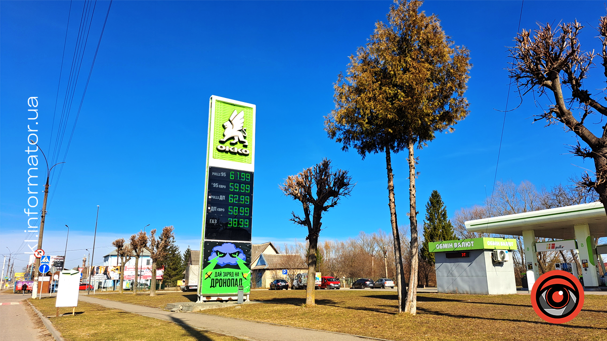 Актуальні ціни на автозаправках у Коломиї 7 березня 3