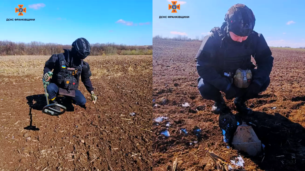 На Коломийщині виявили застарілу бомбу ФАБ-50