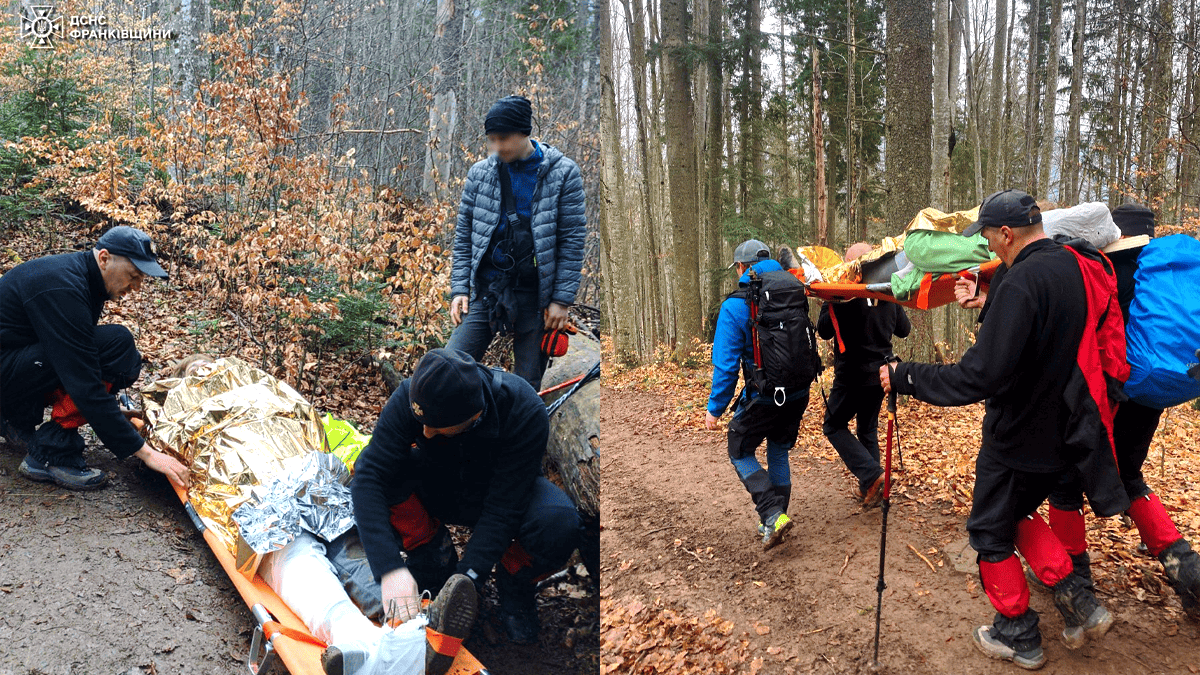 Поблизу Ворохти туристка травмувала ногу 1