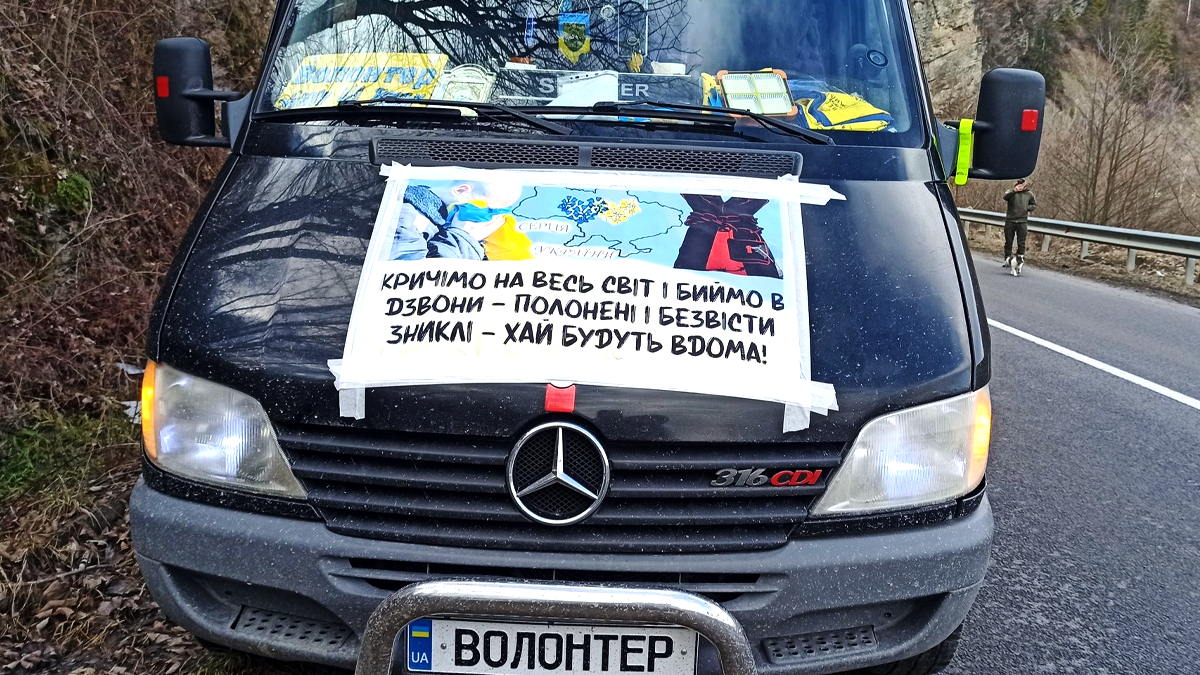 На Косівщині пройшов автопробіг на підтримку військовополонених та зниклих безвісти 5