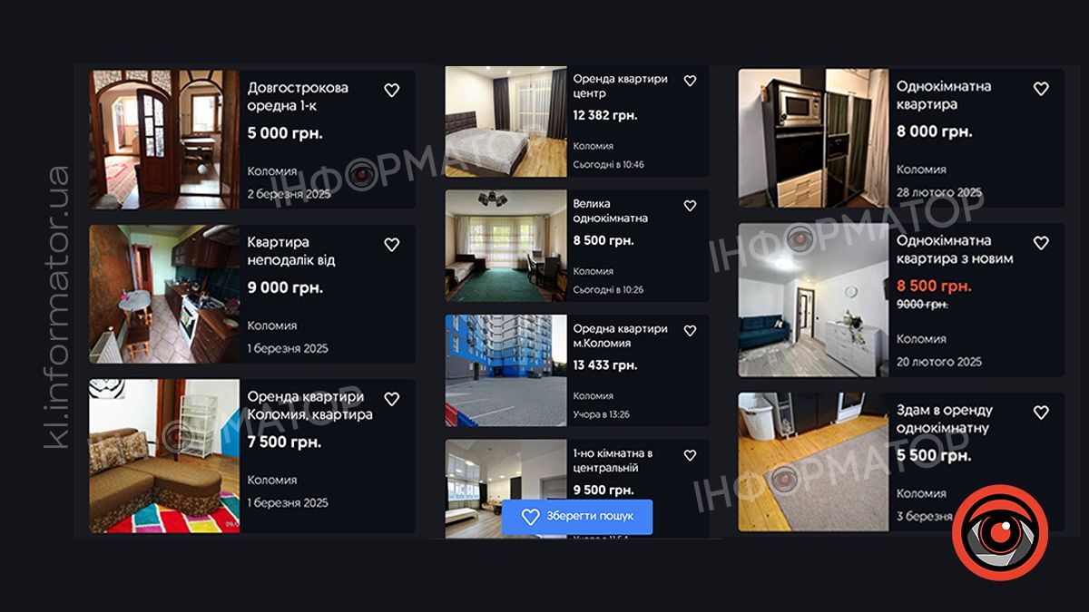 Від 100$ до 550$: ціни на оренду квартир у Коломиї в березні 2025 року 5